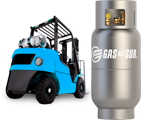 Grúa Horquilla Gas del Sur